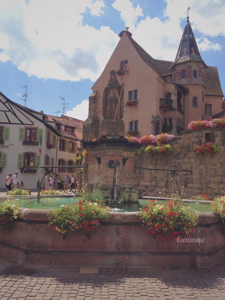 アルザス地方にある、フランスの最も美しい村のひとつ、エギスハイム