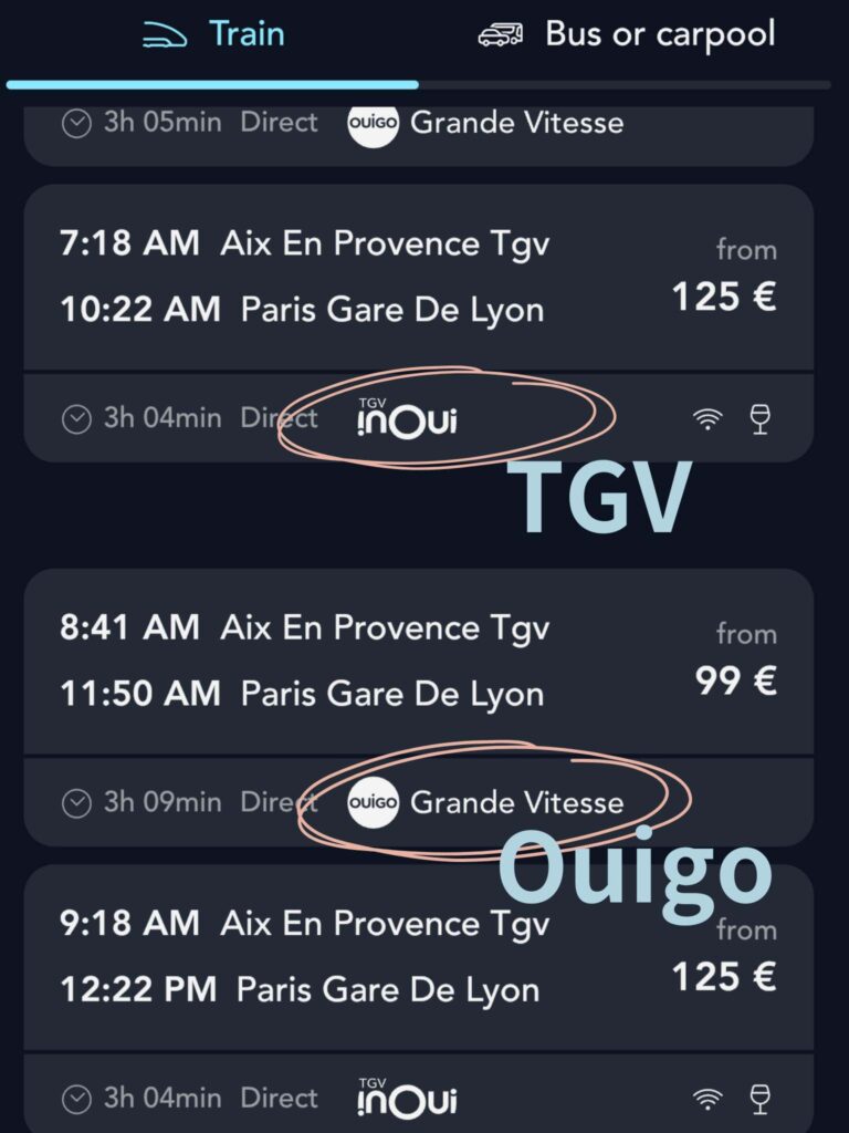 ouigo(ウイゴ）TGV格安チケットの概要や買い方・