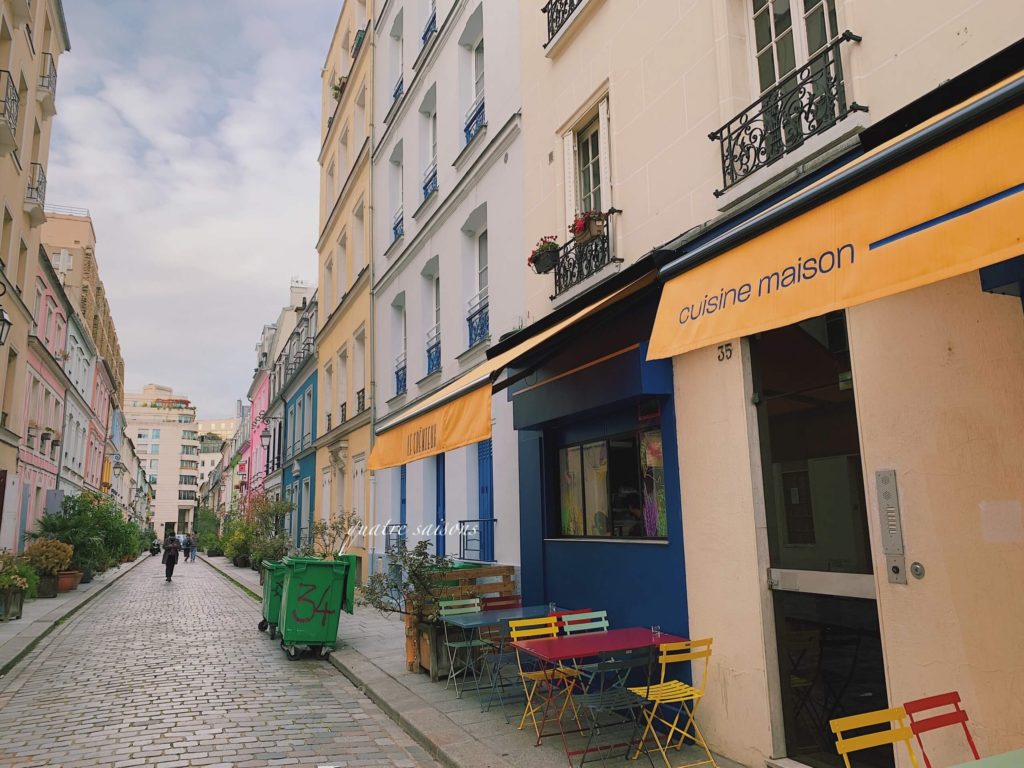 パリのおすすめ写真スポット、クレミュー通り(Rue Crémieux)