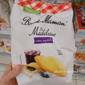 ボンヌママンのマドレーヌ新商品（フランス限定のお菓子）