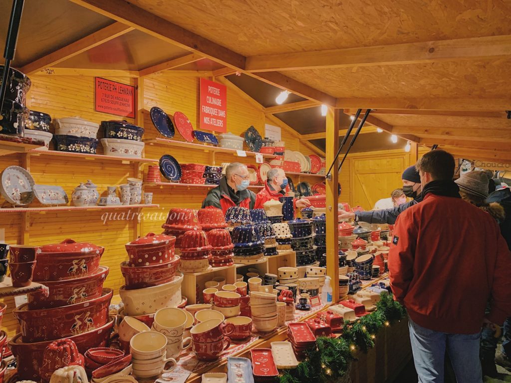 ストラスブールのクリスマスマーケット2021