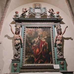 サン・ポール・ド・ヴァンスの教会にある素晴らしい絵画