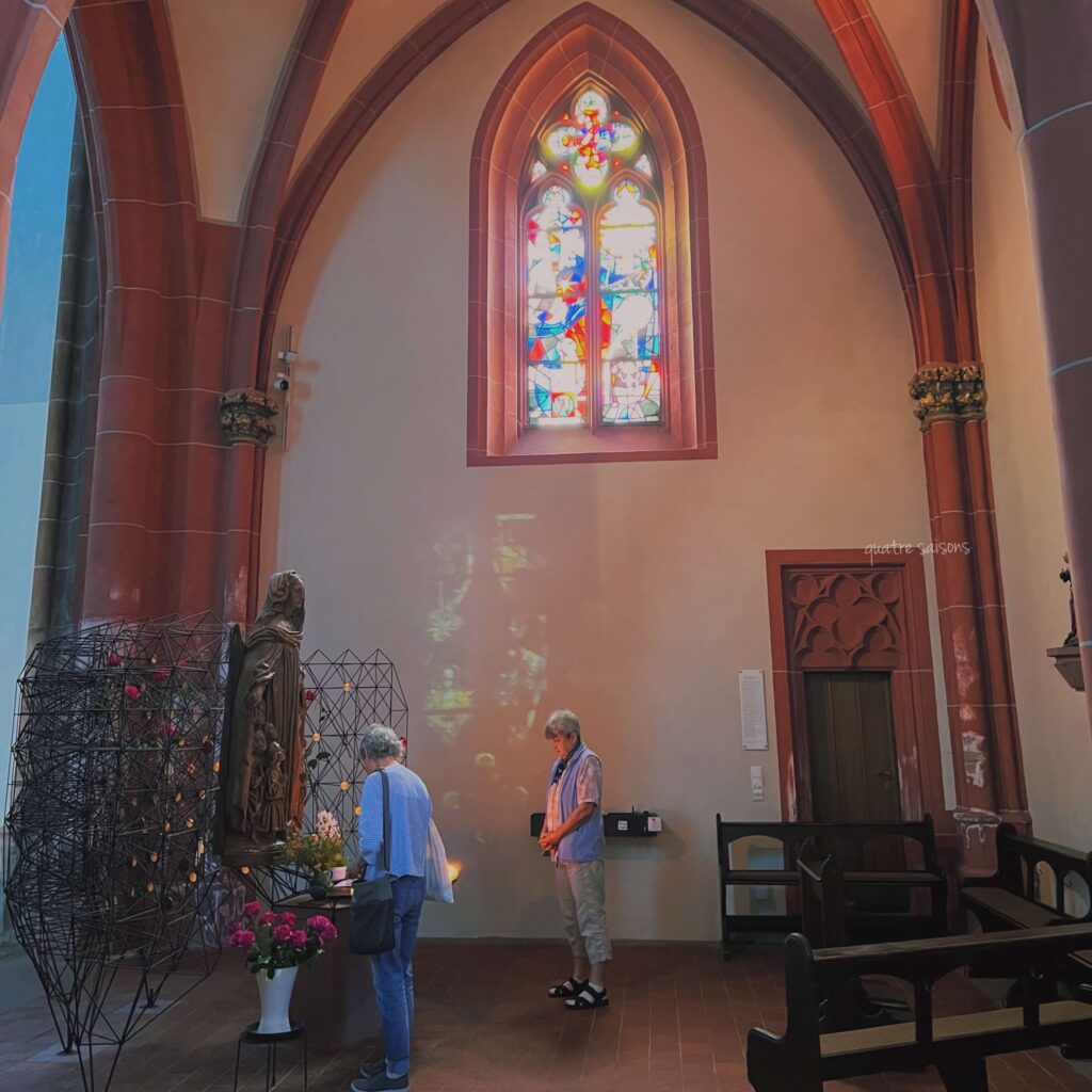 ドイツ・マインツにあるシャガールのステンドグラスが見れる教会、聖ステファン教会