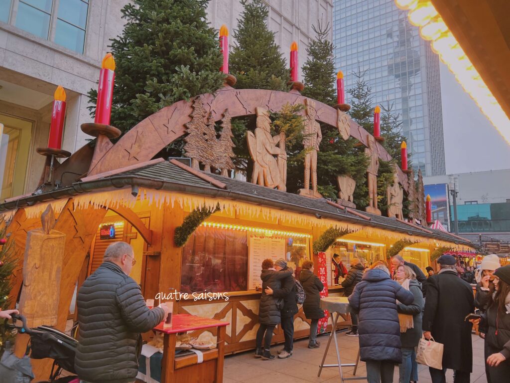 ベルリン・アレクサンダー広場のクリスマスマーケット
