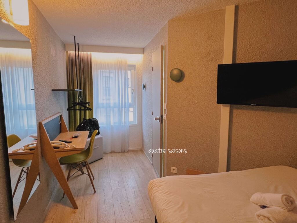 コルマールのオススメホテル、イビスコルマールセンターHôtel ibis Colmar Centreの私が泊まった部屋