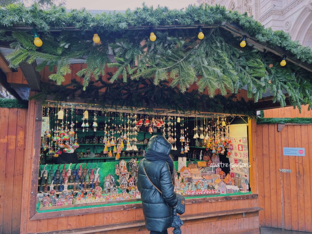ウィーン、市庁舎前(Rathausplatz)のクリスマスマーケット