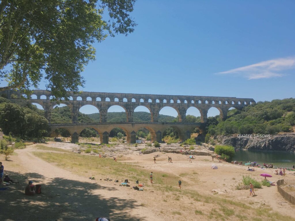 ポン・デュ・ガール、ローマ時代にできた水道橋