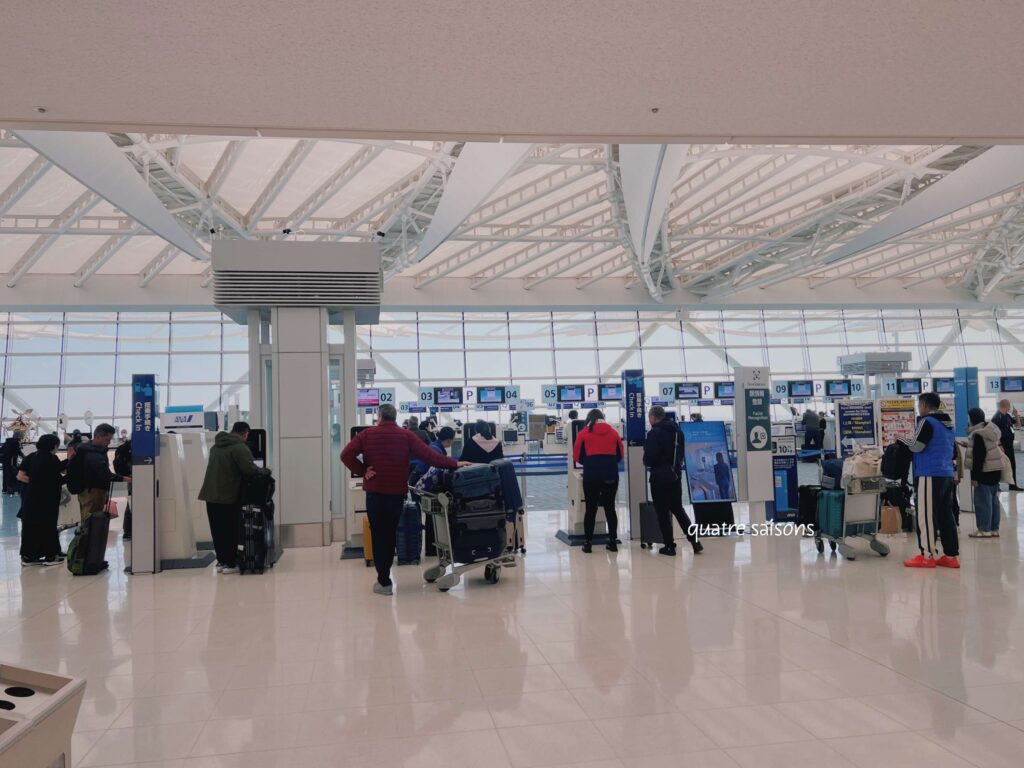 羽田空港国際線,第2ターミナルのチェックイン