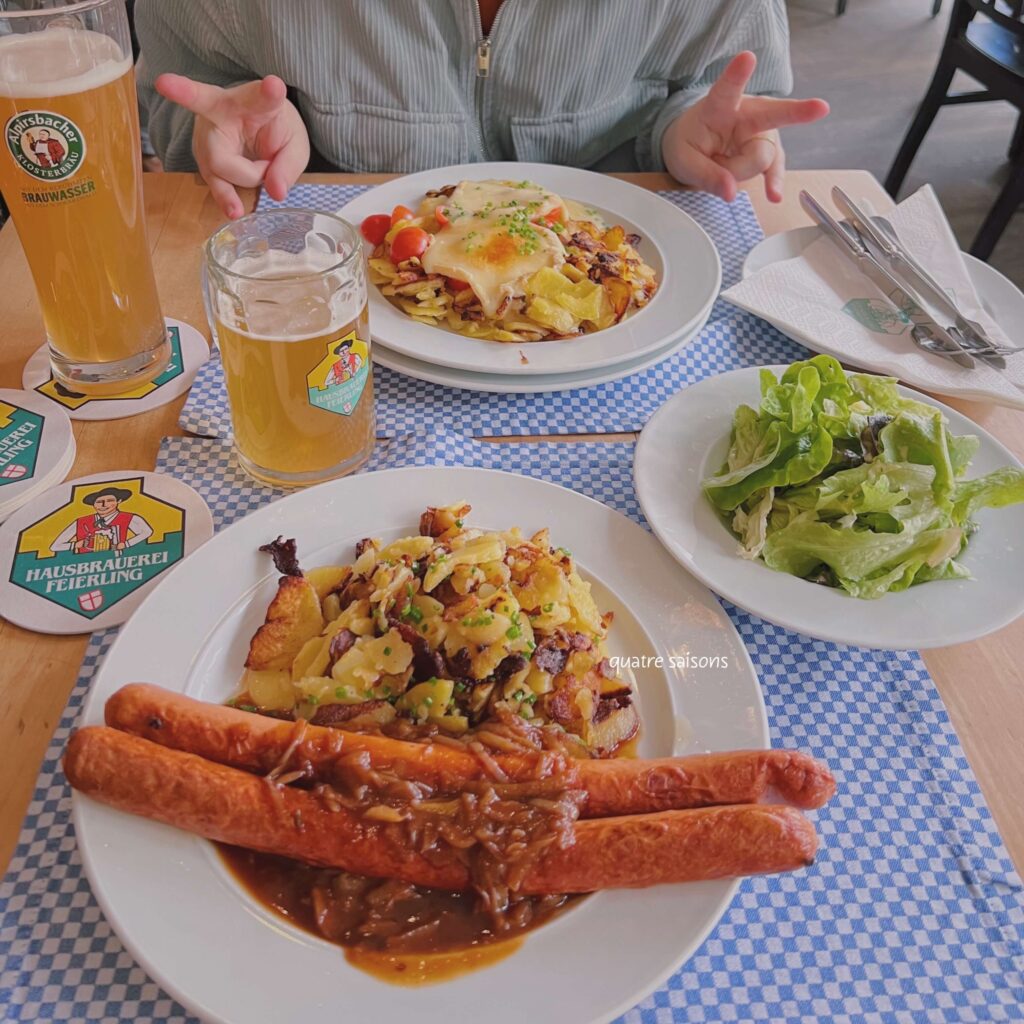 フライブルグのオススメレストラン、ビール醸造所でもあるFeierling
