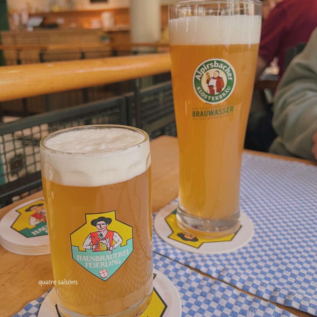 フライブルグのオススメレストラン、ビール醸造所でもあるFeierling
