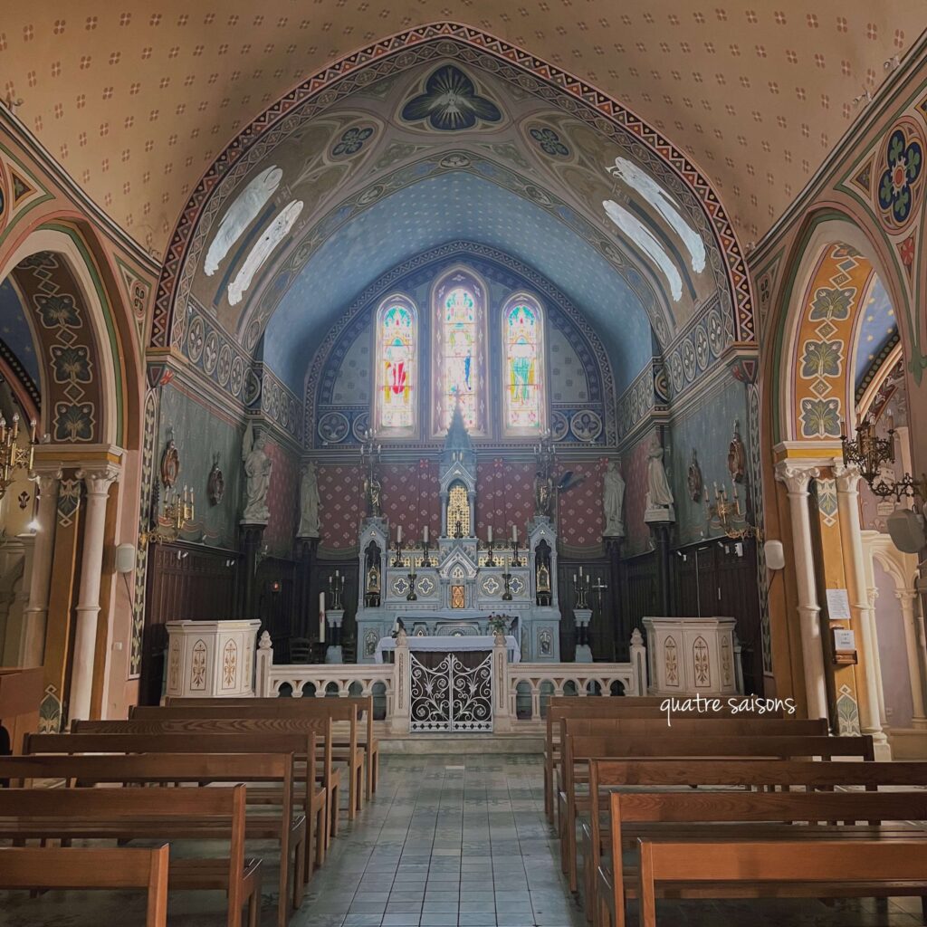 エゲーズの聖ロッシュ教会（Église Saint-Roch d'Aiguèze）