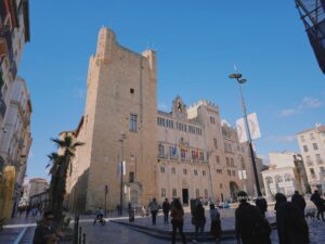 フランス南西部の街、ナルボンヌの元大司教の宮殿