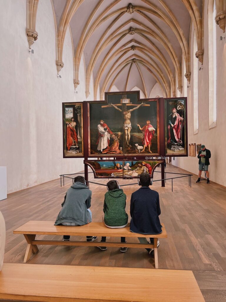 コルマールにあるウンターリンデン美術館のイーセンハイムの祭壇画