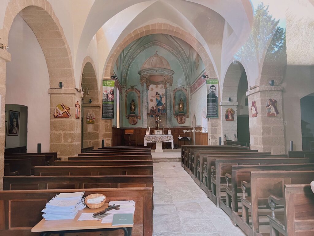 南フランス、ジゴンダスの教会、サント・カトリーヌ・ダレクサンドリ （Église paroissiale Saint-Catherine-d'Alexandrie）