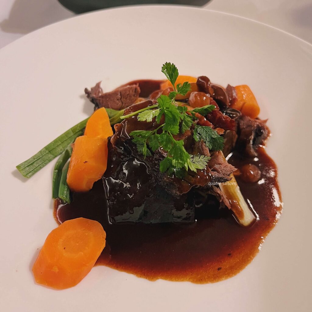 ワインで有名な街、ボーヌで夕食を食べたレストラン、21 Boulevard