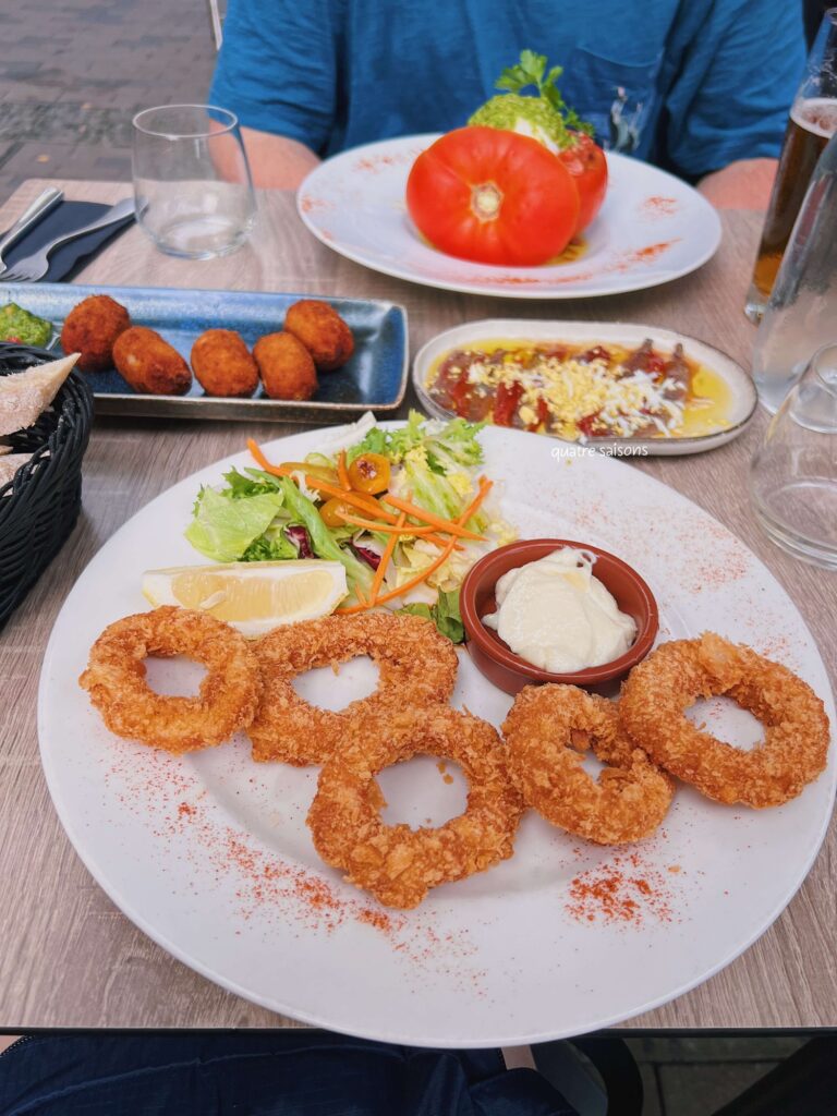 フランス、コリウールのレストラン、Restaurant Les Templiers