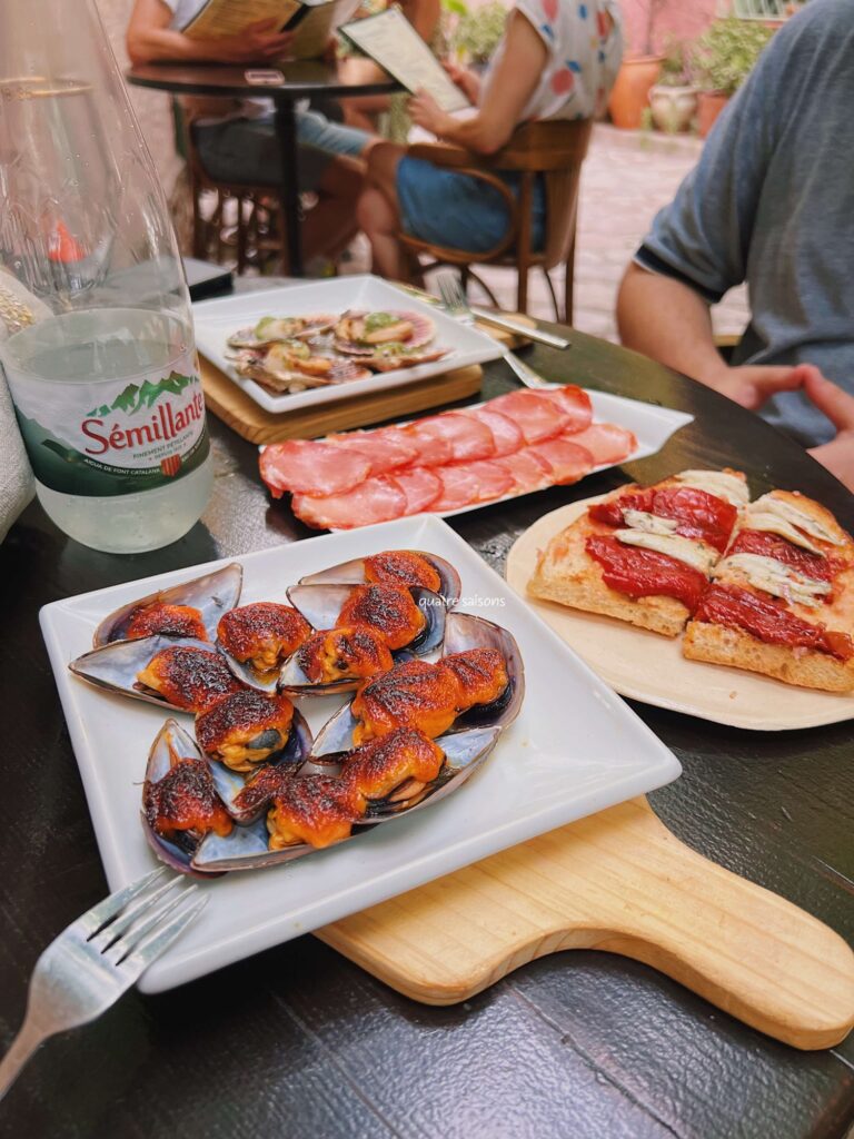 フランス、コリウールのタパスバー、La Treille Tapas
