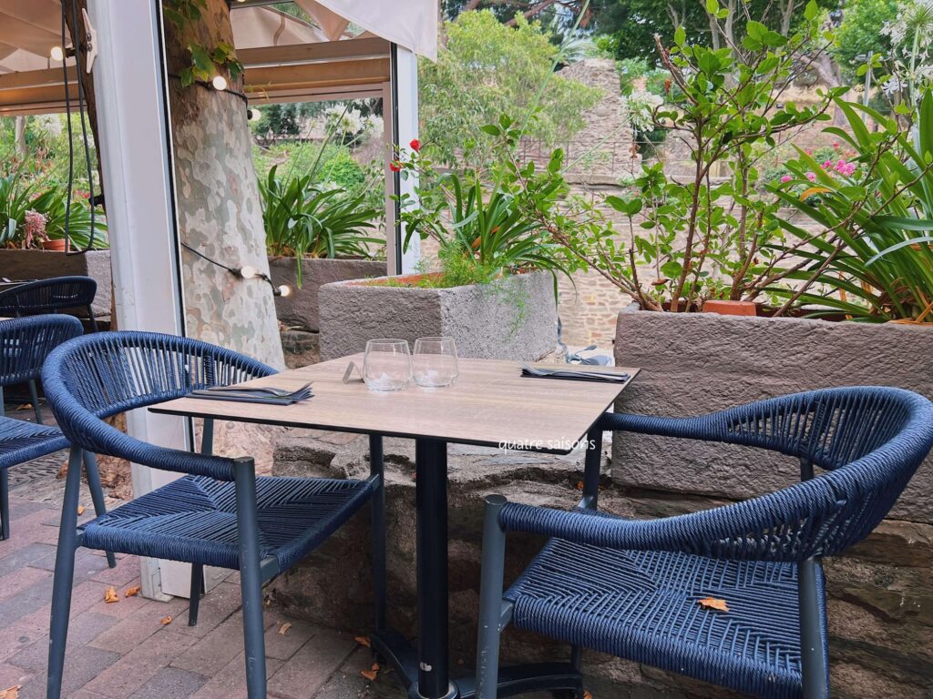 フランス、コリウールのレストラン、Restaurant Les Templiers