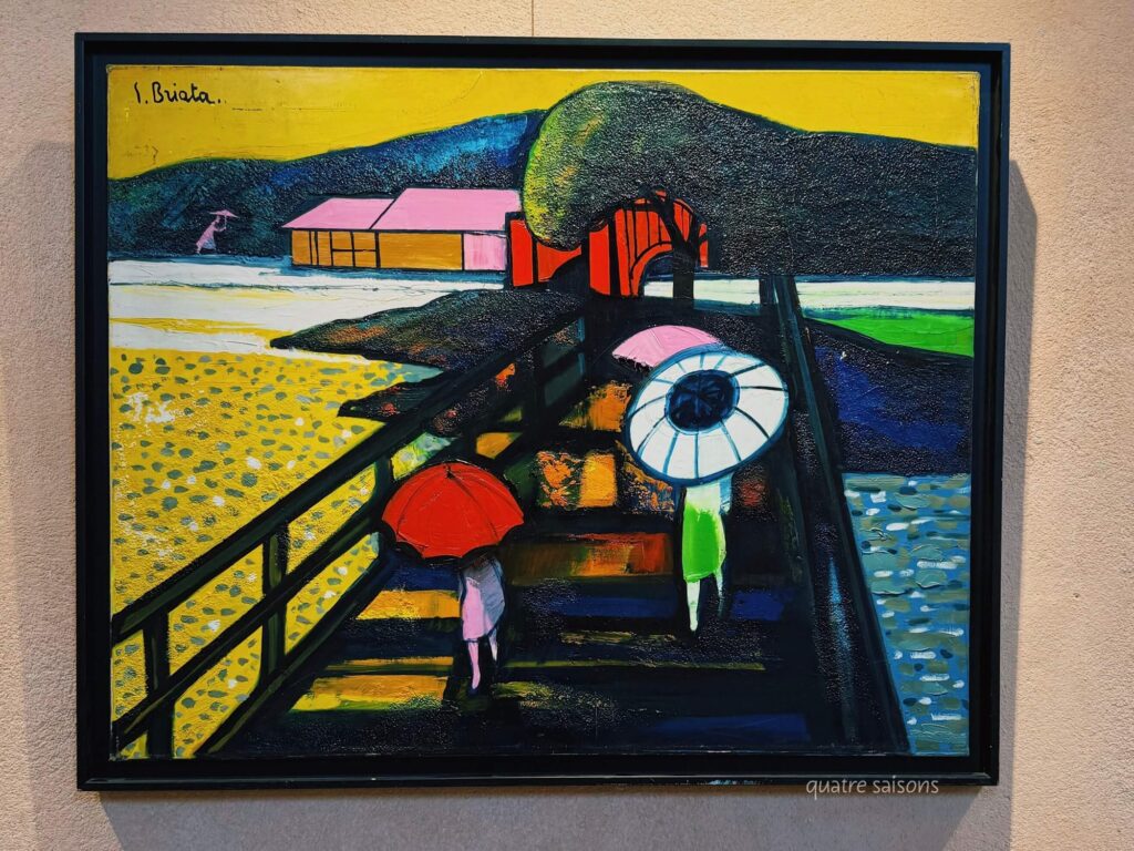 南フランスの海辺の街、ラシオタで行われたGeroge Briata(ジョルジュブリアタ)の展示会