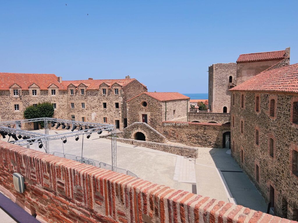 コリウールのお城、シャトー・ロワイヤル （Château royal de Collioure）