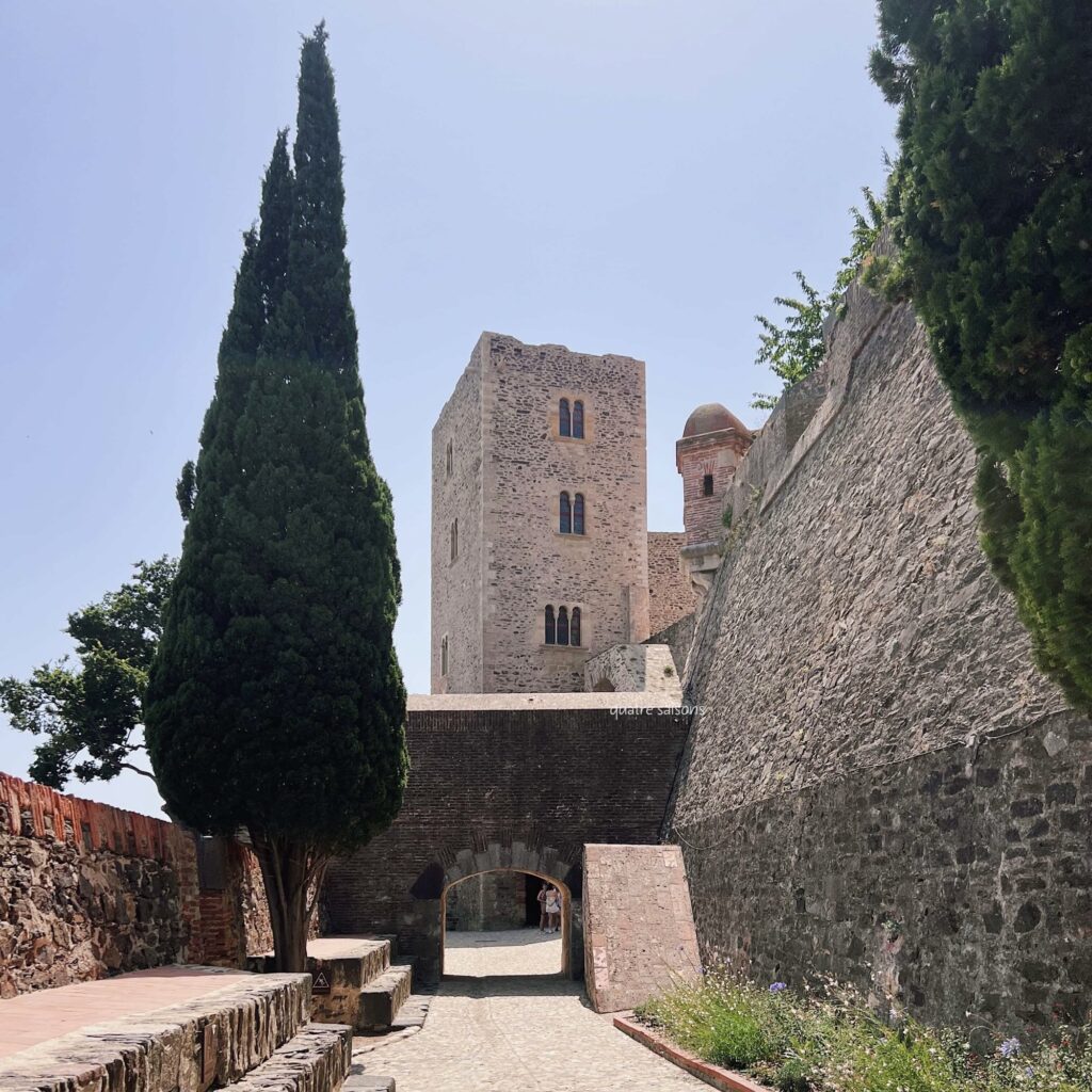 コリウールのお城、シャトー・ロワイヤル （Château royal de Collioure）