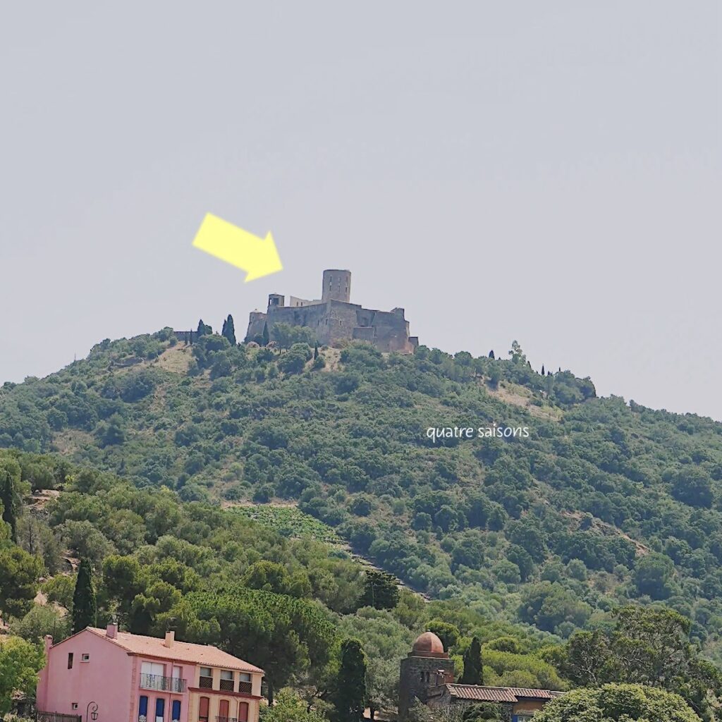 コリウールのサンテルム要塞（Fort Saint Elme）