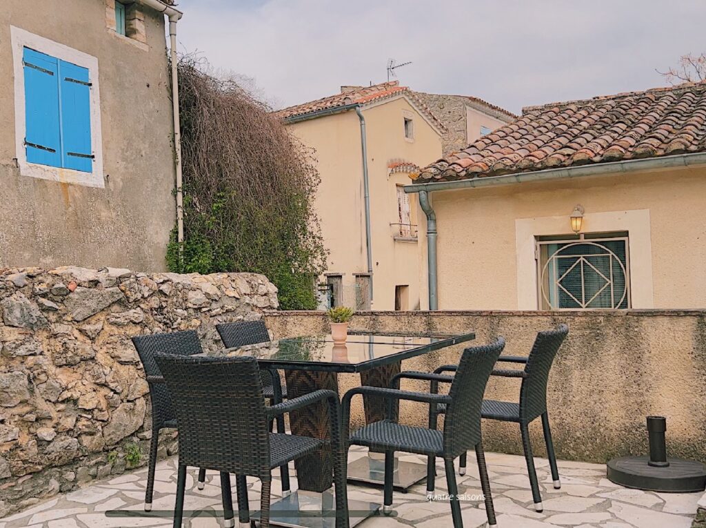 リュッサンで利用したレストラン、Le Bistrot de Lussan