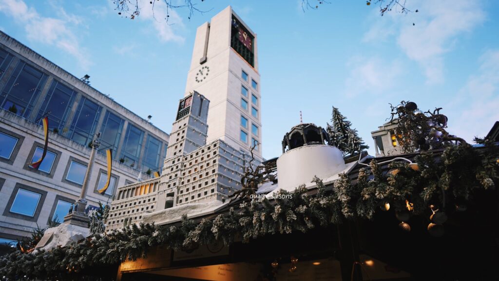 シュトゥットガルトのマルクト広場(Marktplatz)で行われるクリスマスマーケット