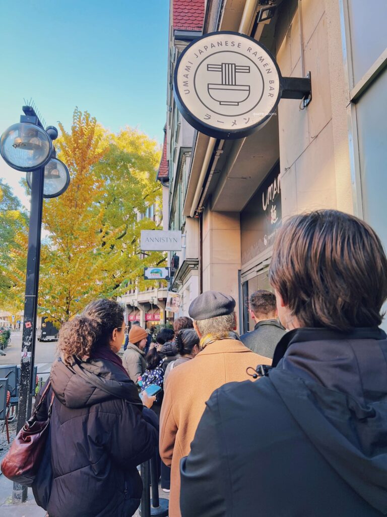 ドイツ、シュトゥットガルトでランチで利用したラーメン屋さん、Umami Ramen Stuttgart