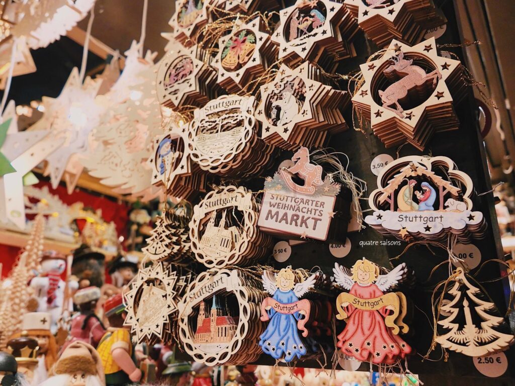 ドイツ、シュトゥットガルトのクリスマスマーケットで購入したもの