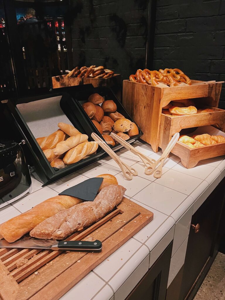 ドイツ、シュトゥットガルトで泊まったホテルRuby Hanna Hotel & Barの朝食