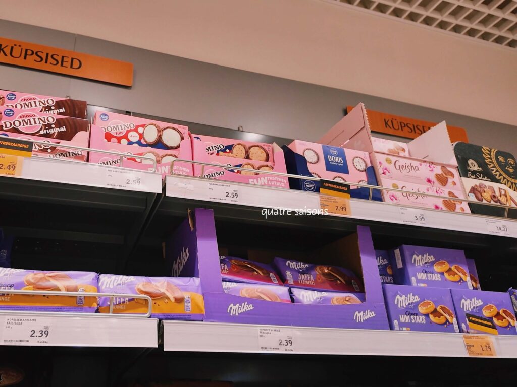 エストニア・タリンで見つけたフィンランドのファッツエルのお菓子