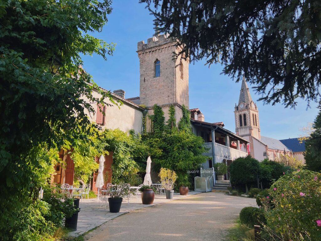 フランス南西部の街、ミヨーで利用したホテルChâteau de Creissels