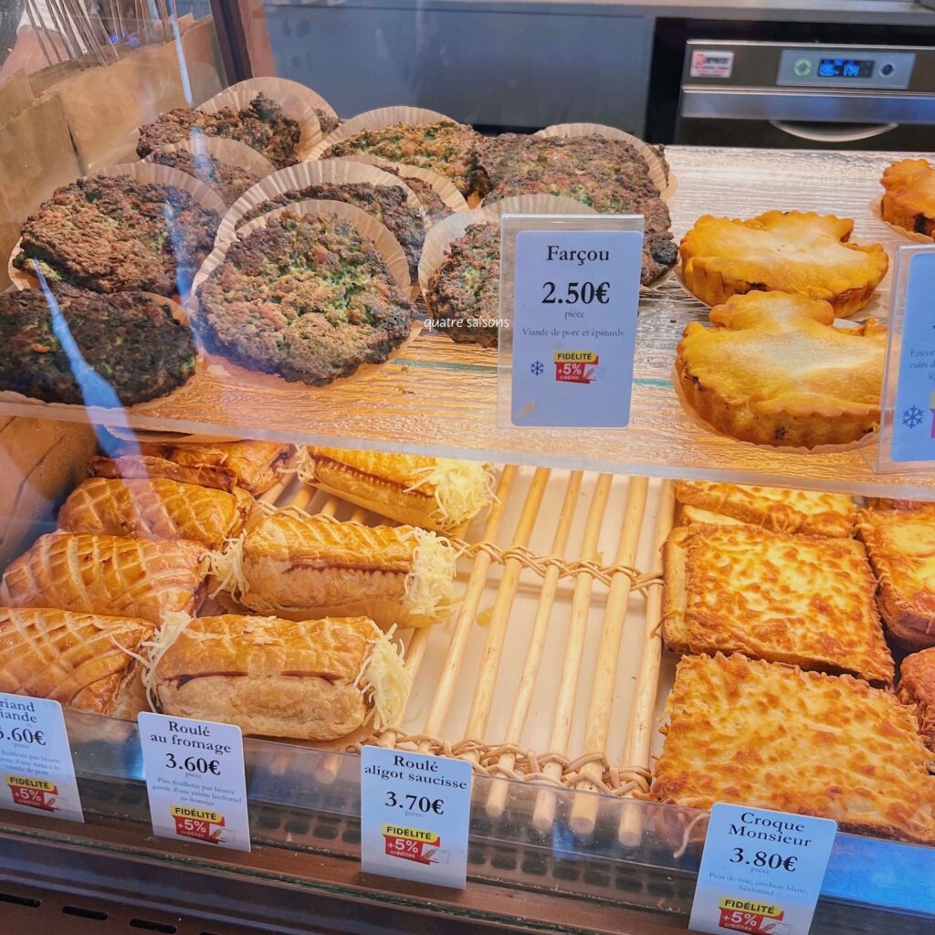 ミヨーで利用したパン屋さん、Boulangerie Pâtisserie GALZIN