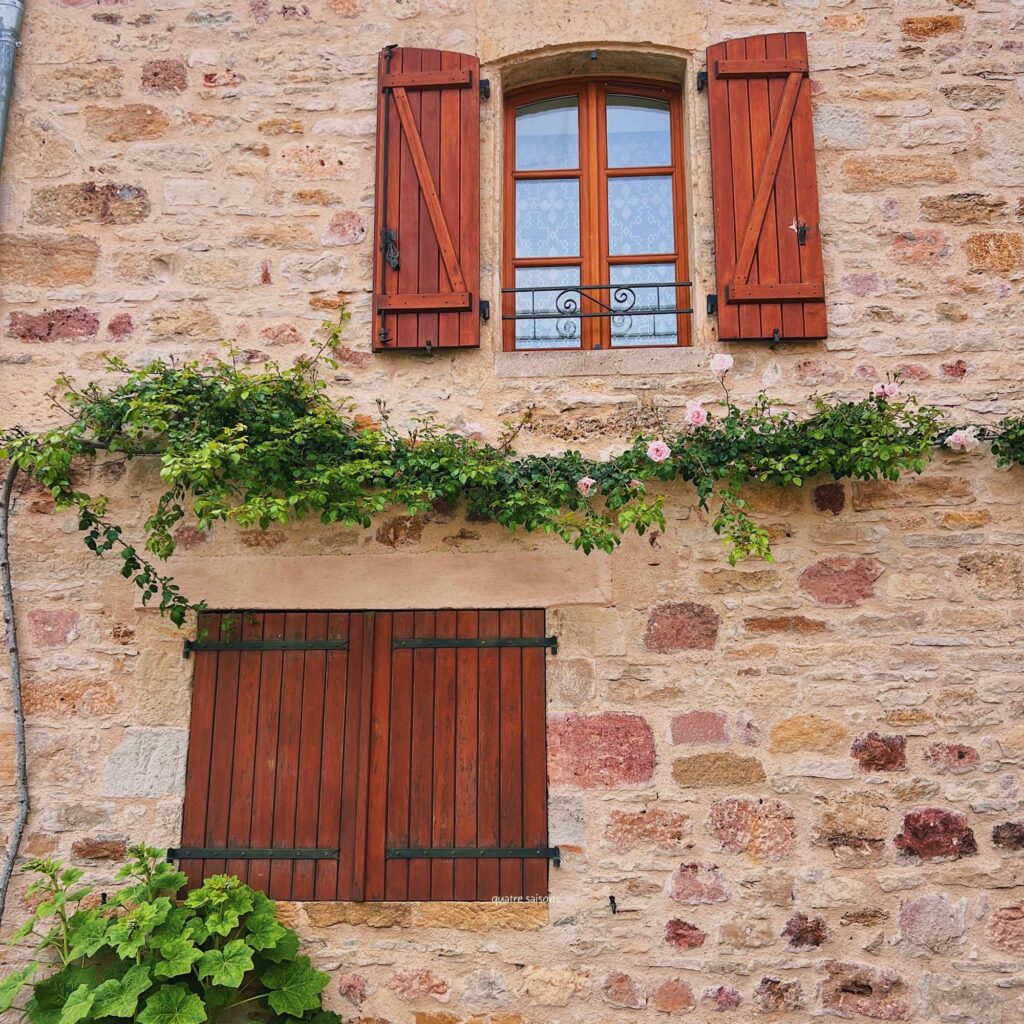フランス南西部の街、カプドナックで見つけたお家