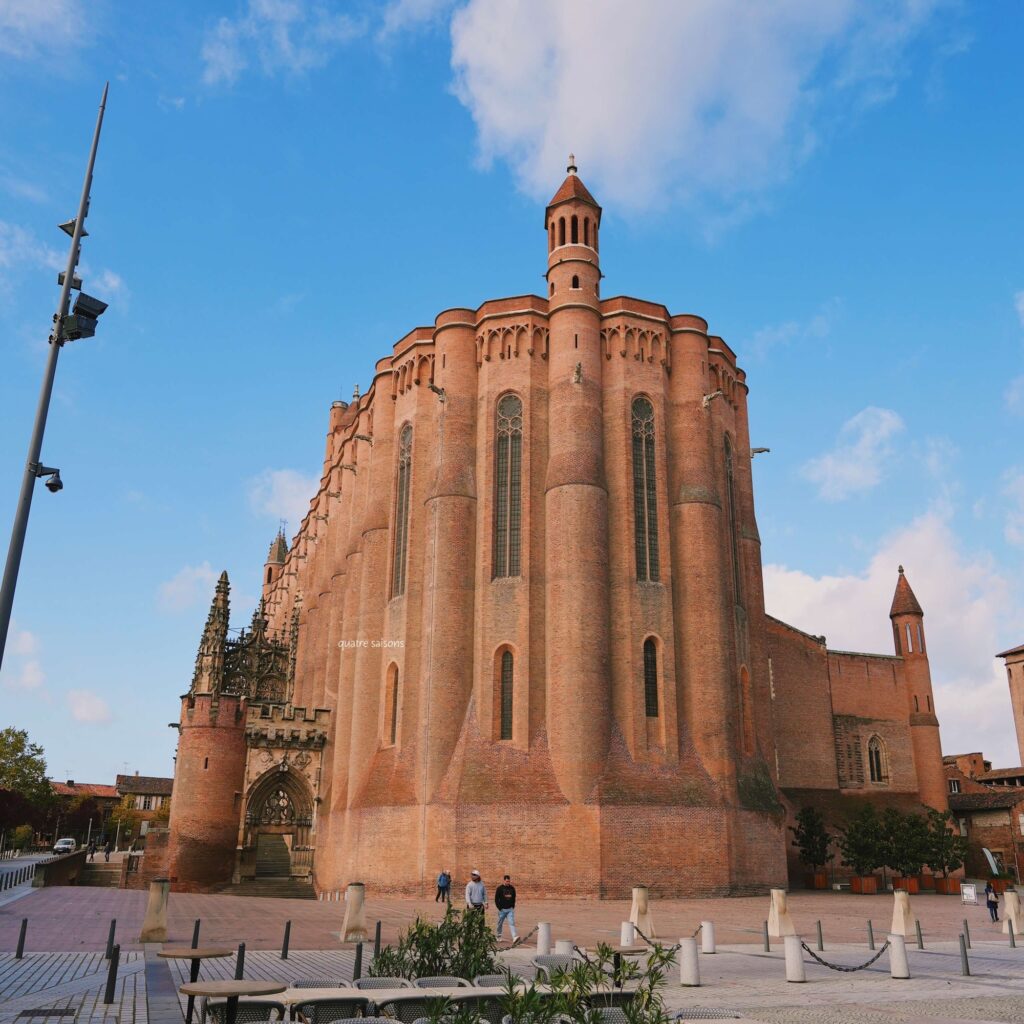フランス南西部の街、アルビにあるサントセシル大聖堂
