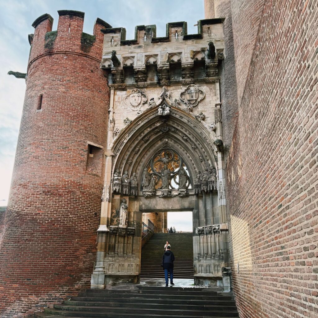 フランス南西部の街、アルビにあるサントセシル大聖堂