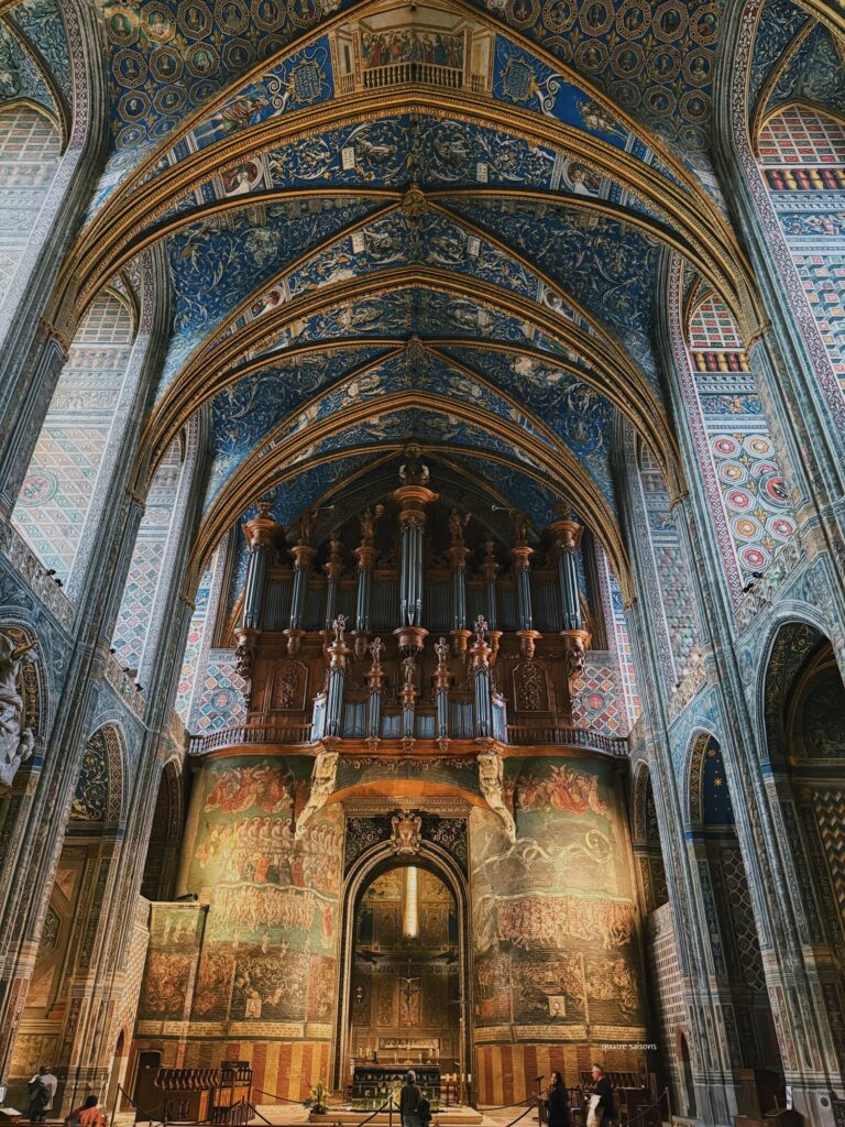 フランス南西部の街、アルビにあるサントセシル大聖堂