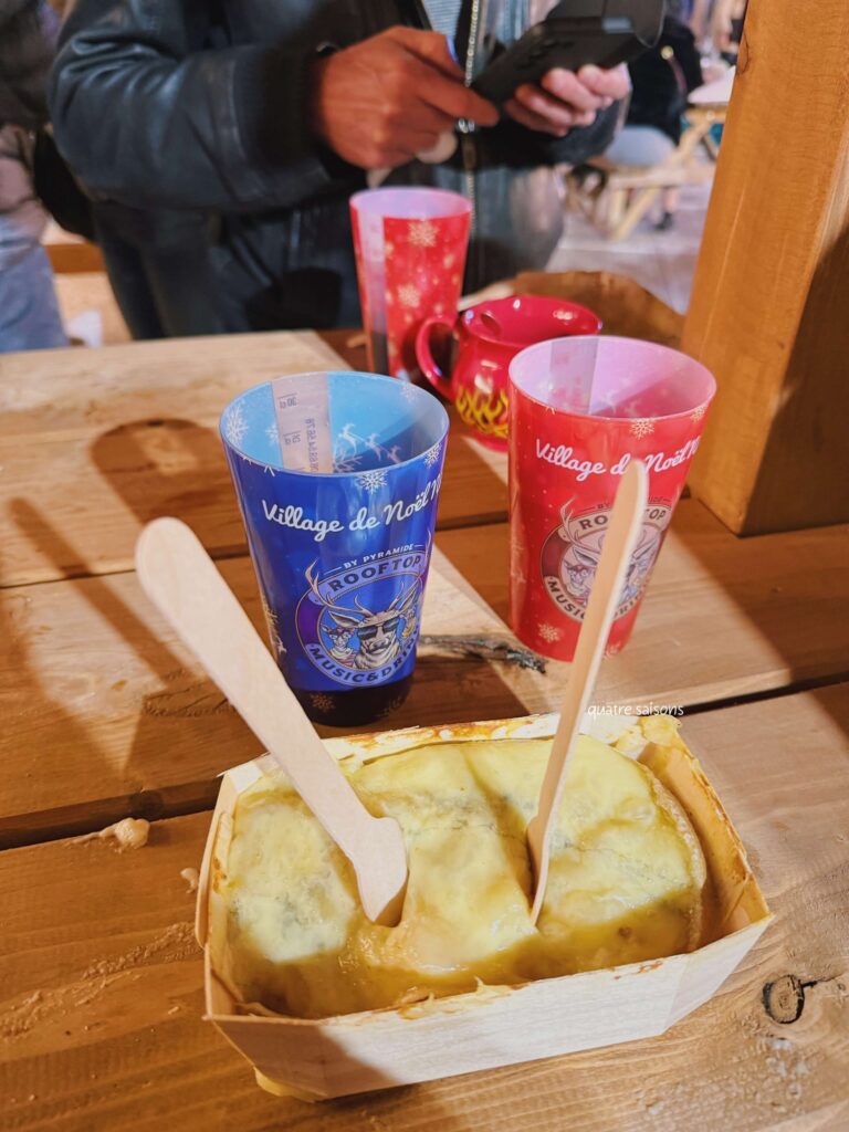 南フランス、ニースのクリスマスマーケットで食べたタルティフレット