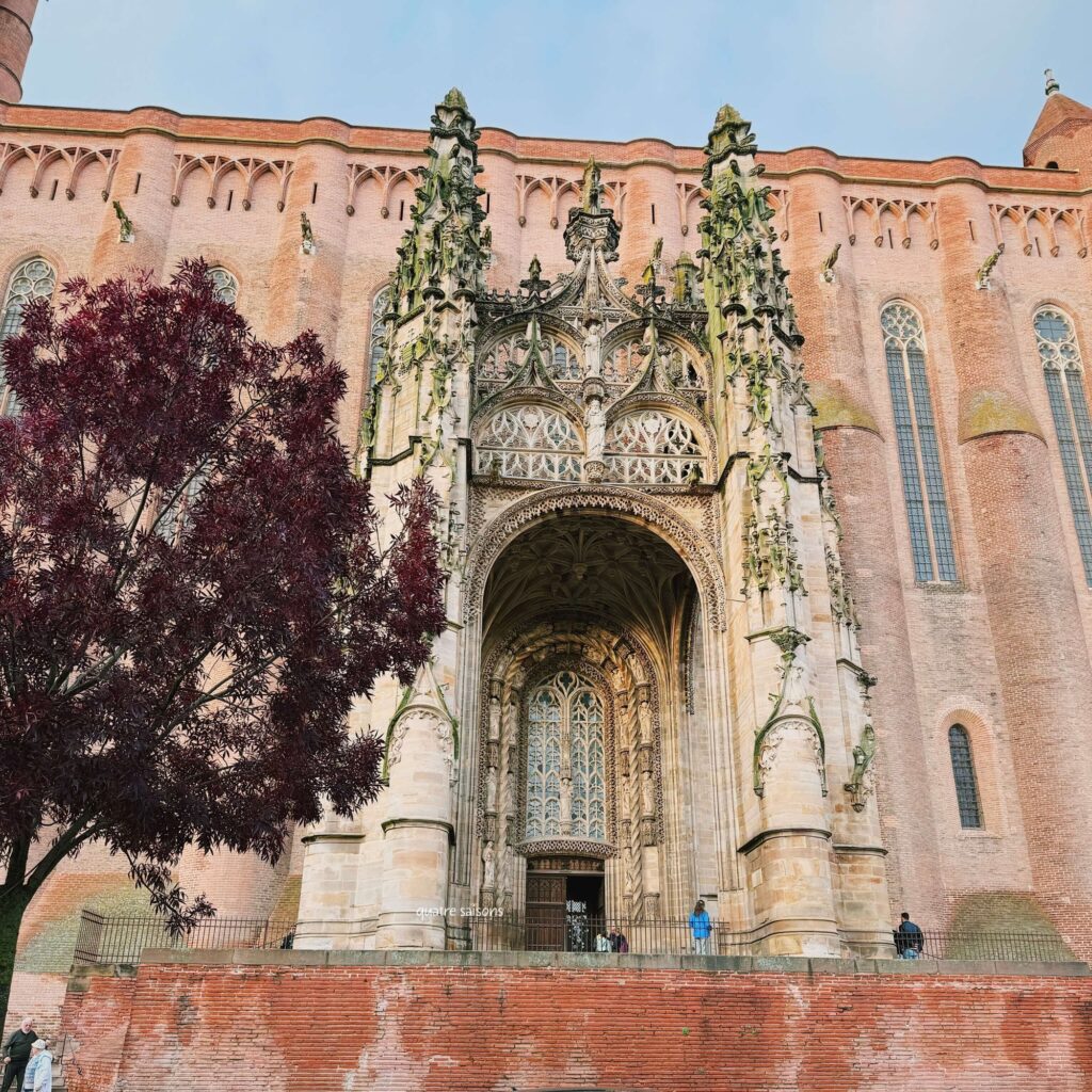 フランス南西部の街、アルビにあるサントセシル大聖堂