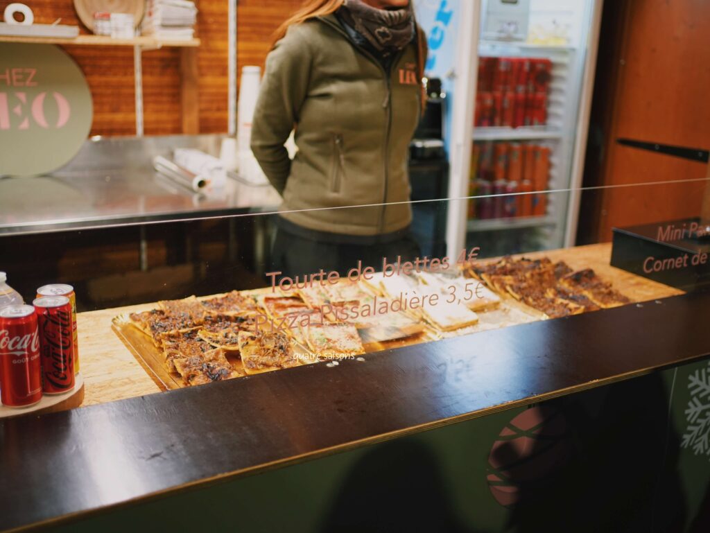 南フランスの街、ニースのクリスマスマーケット