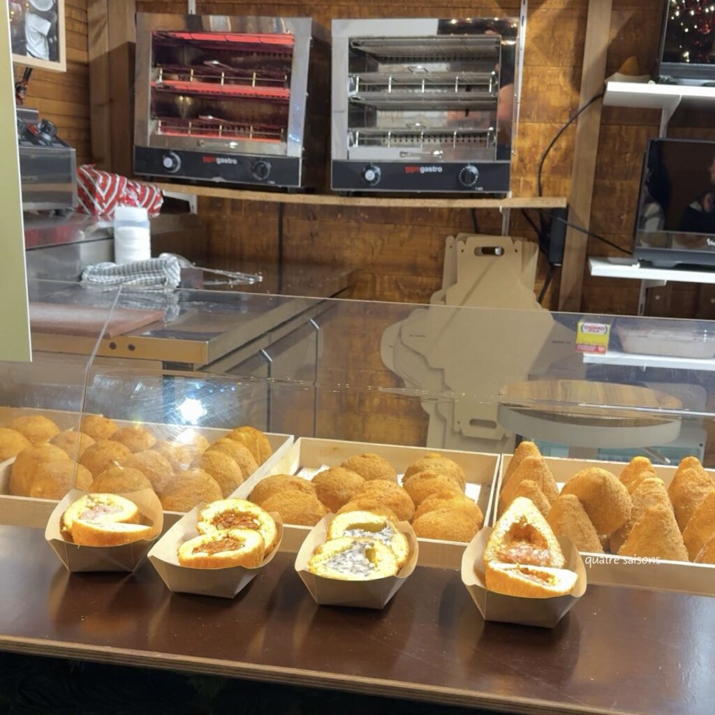 南フランスの街、ニースのクリスマスマーケット