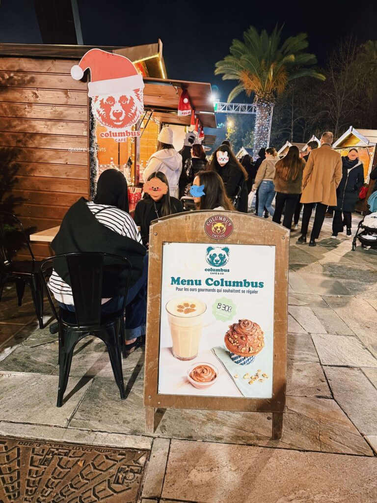 南フランスの街、ニースのクリスマスマーケット