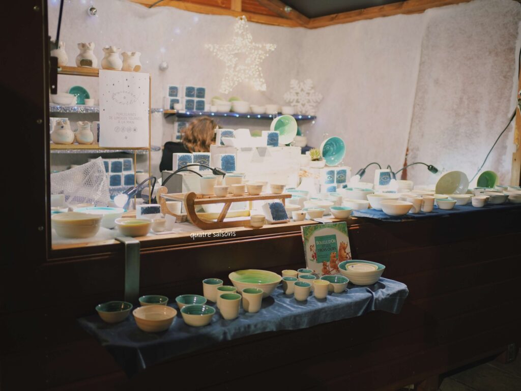 南フランスの街、ニースのクリスマスマーケット