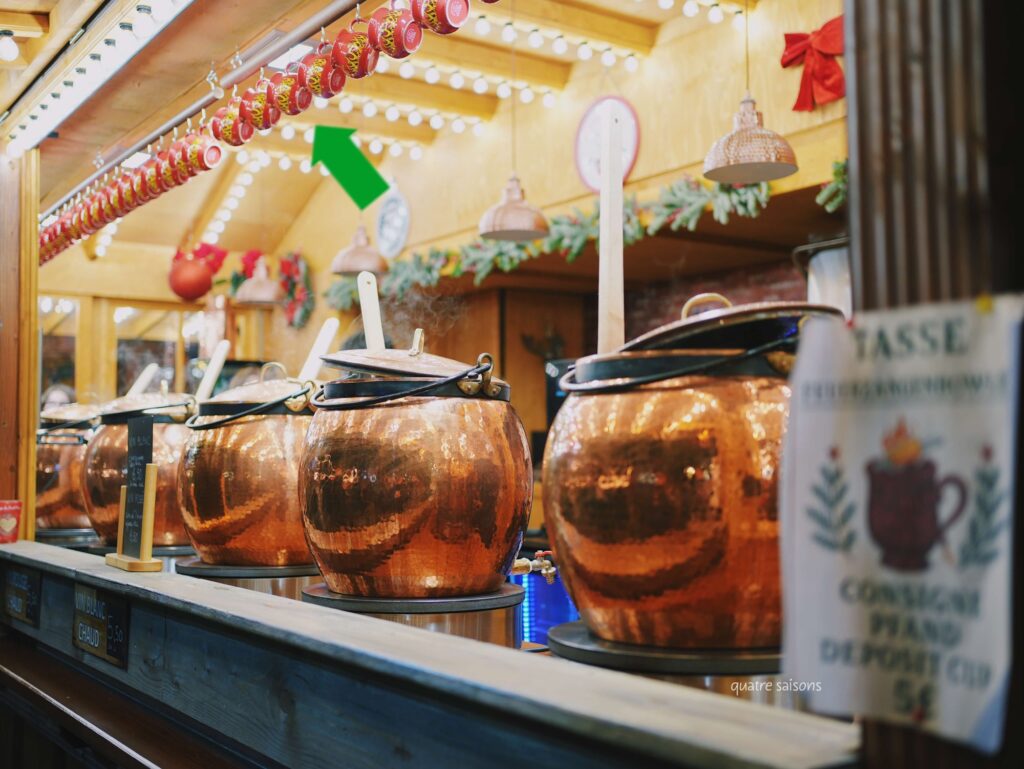 南フランスの街、ニースのクリスマスマーケット