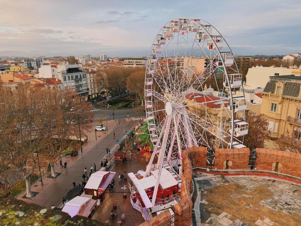 フランス南西部の街ペルピニャンのル・カスティレット