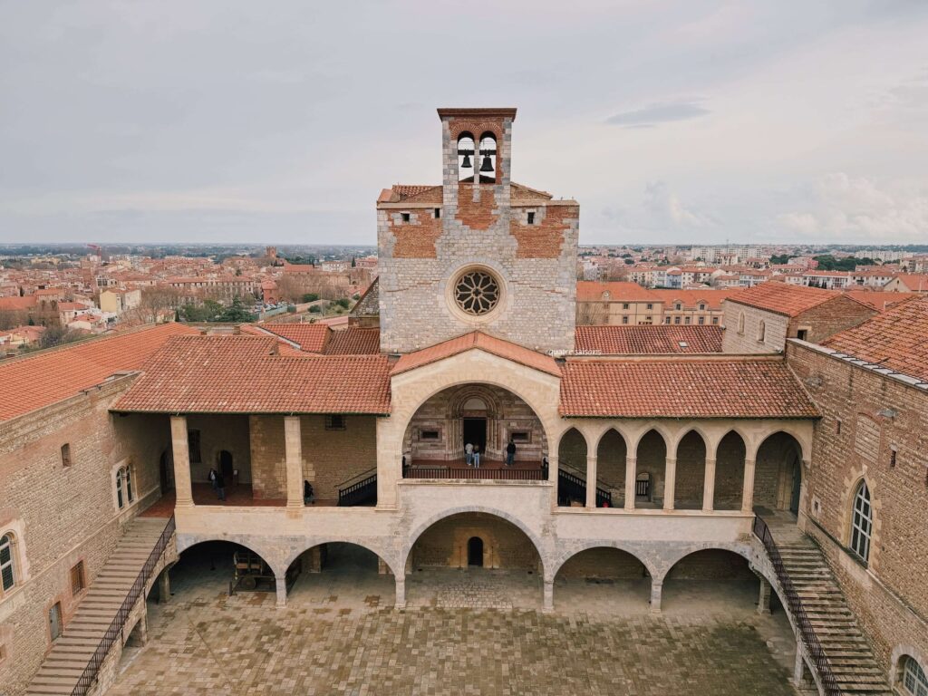 南フランスペルピニャンのマジョルク王宮(Palais des Rois de Majorque)