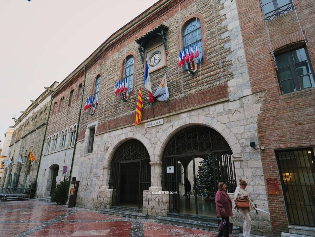 フランス南西部の街、ペルピニャンの市役所