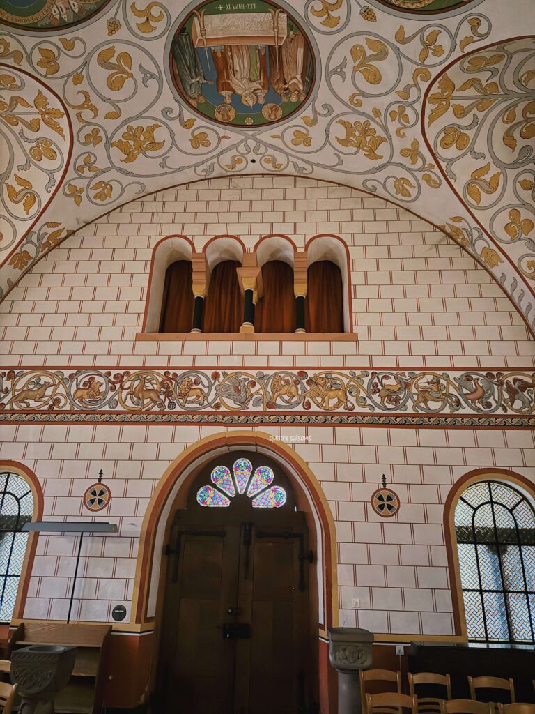 アルザス地方の村エギスハイムのサンレオン9世の礼拝堂