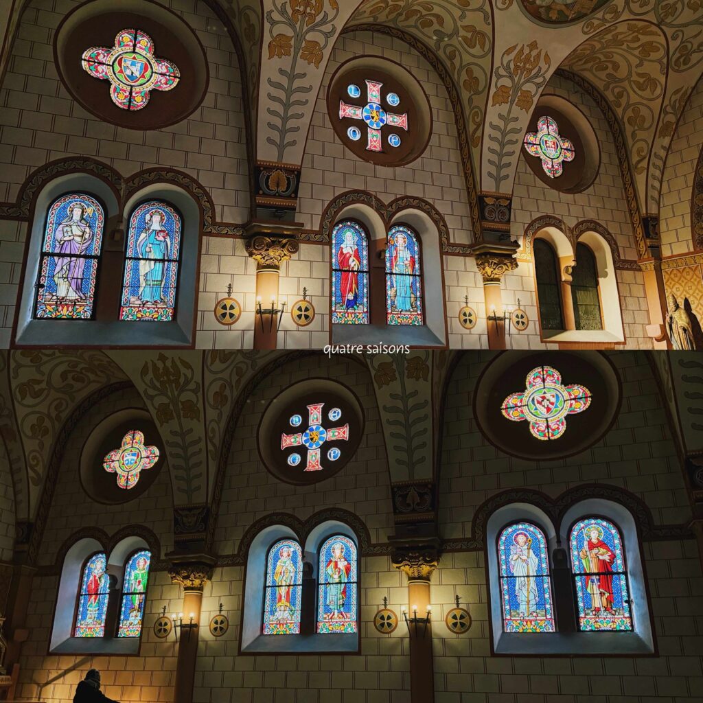 アルザス地方の村エギスハイムのサンレオン9世の礼拝堂